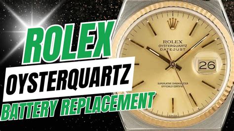 rolex oyster quartz 5035 battery